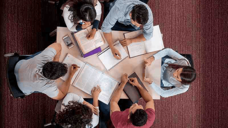 A group of DO candidates studying simultaneously for USMLE Step 3 and COMLEX Step 3.